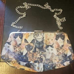 Cat Lady Box Exclusive Cat Collage Purse